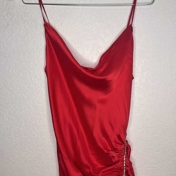 NWT Cinq a Sept Emilia Dress in Raspberry Revolve Size 6 - Picture 4 of 16